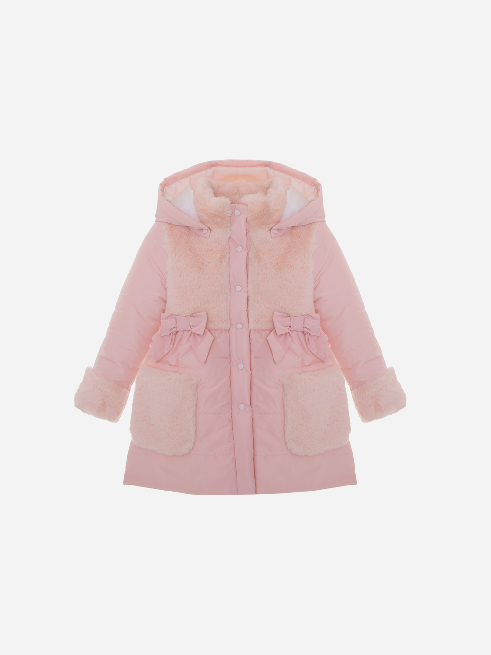 Pale Pink Microfiber Raincoat 