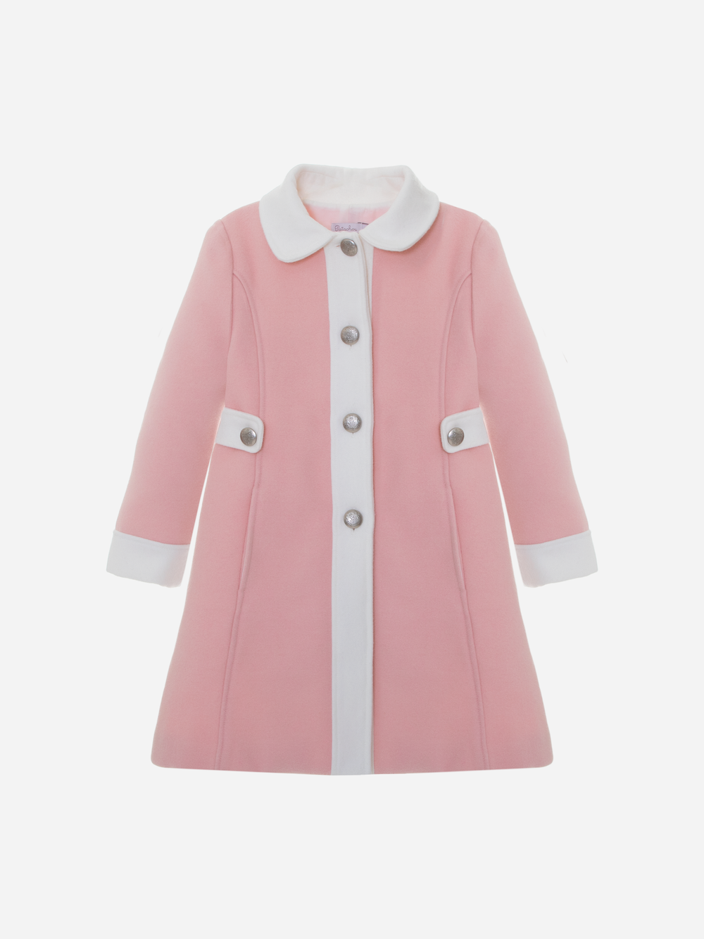 Pale Pink Flannel Coat