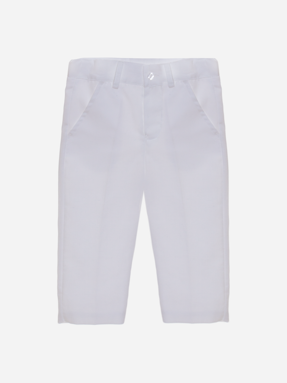 White linen boys pants