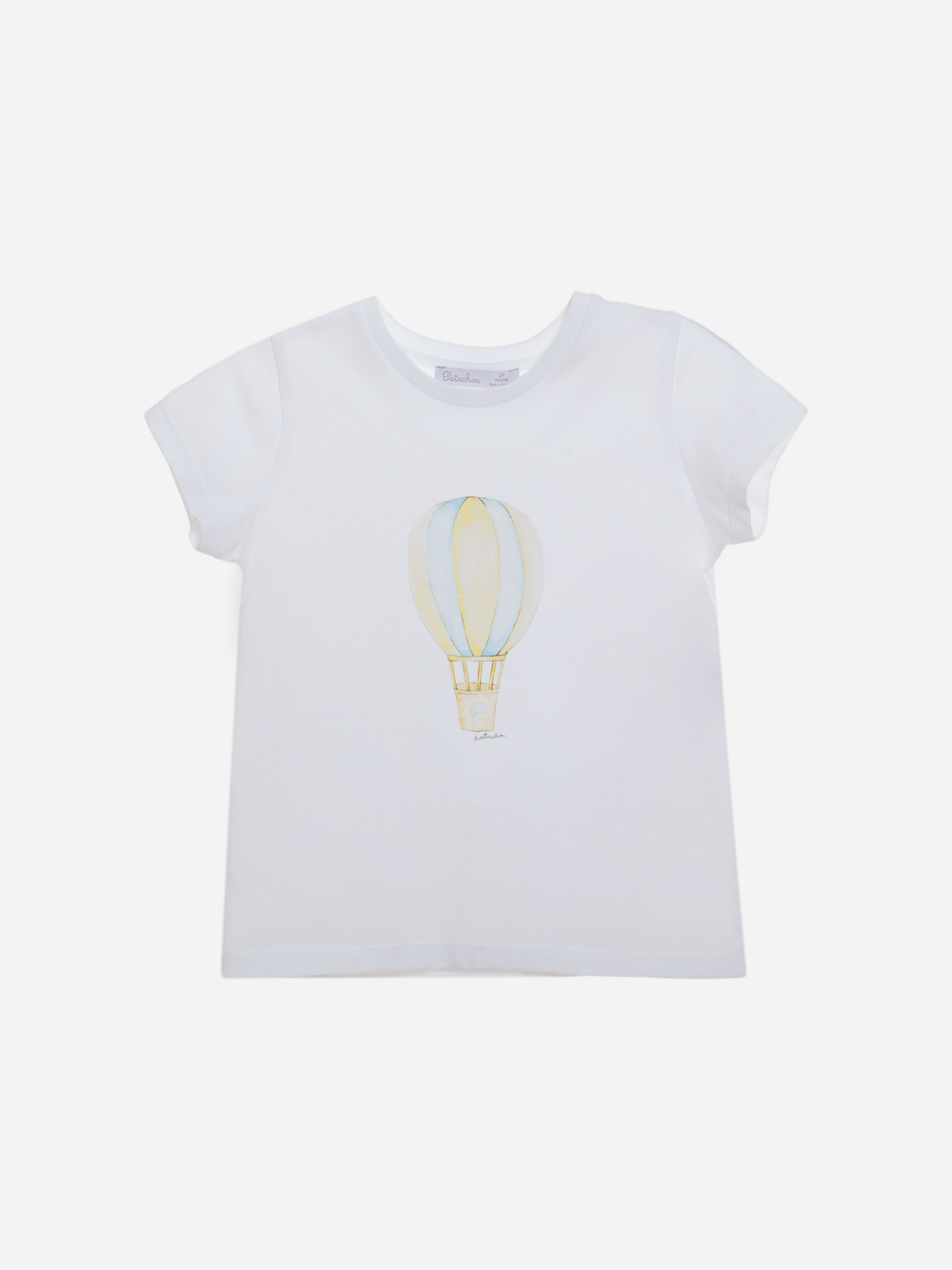 T-shirt de menino com print de balão de ar quente