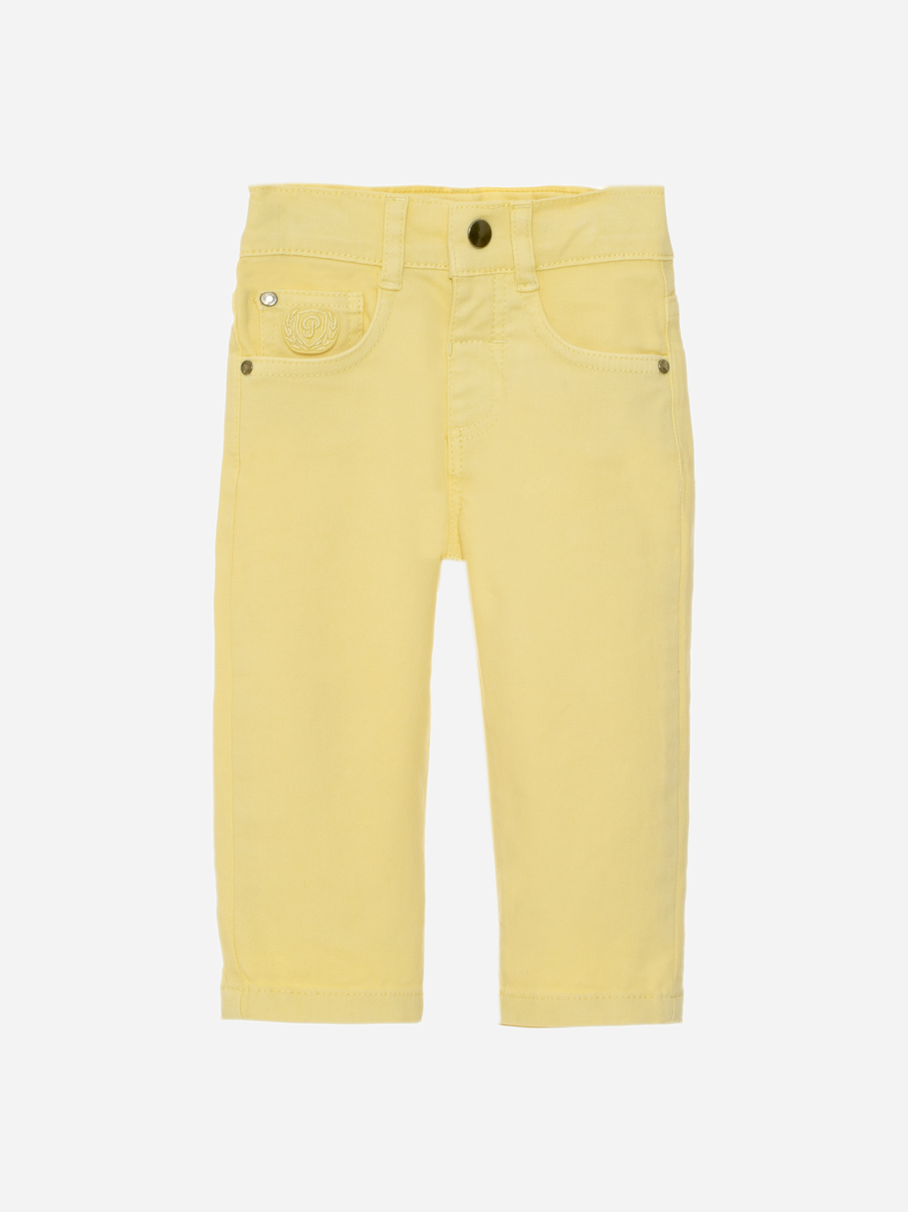 Boys yellow twill pants