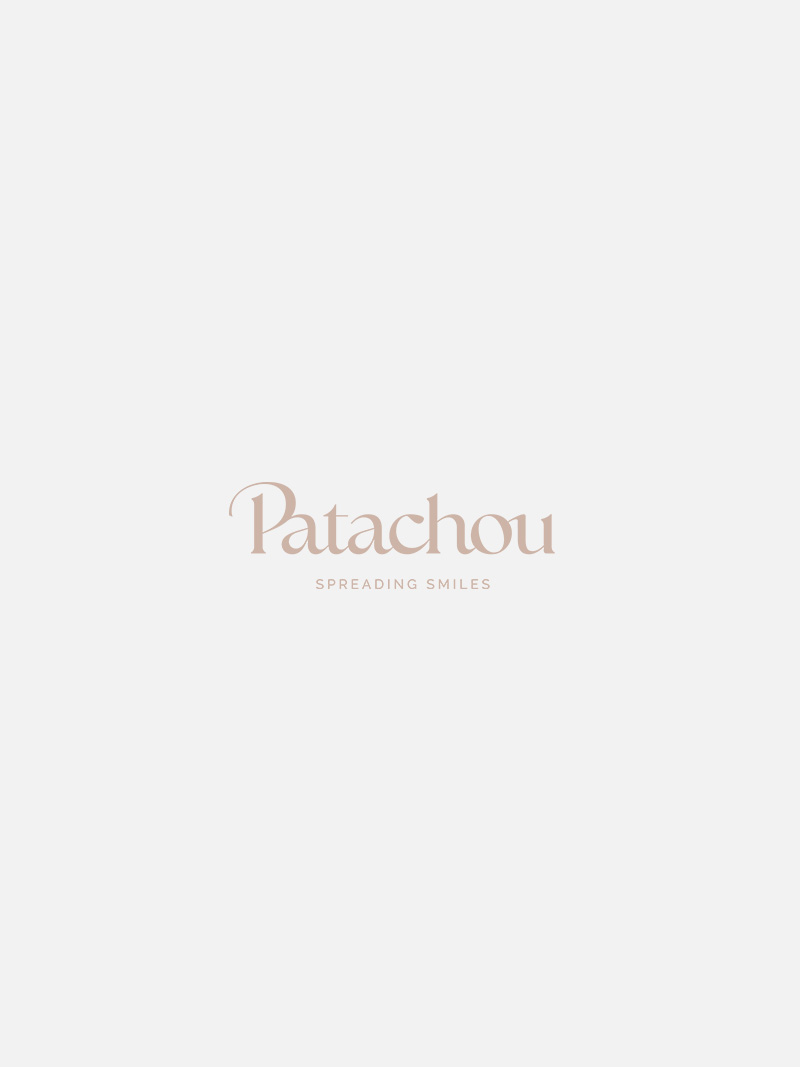 Patachou embroidered cotton shorts set - Blue