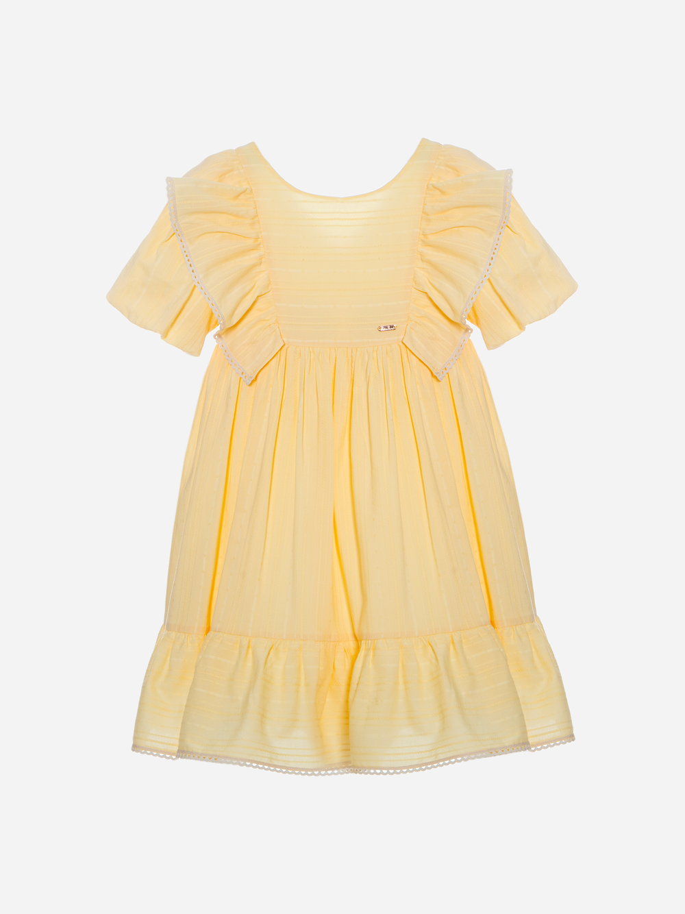 Girls yellow dress