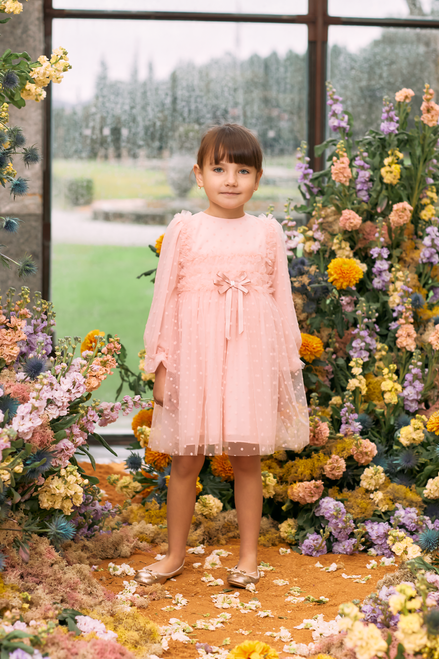 sachin and babi light blue dress Embroidered cotton voile dress in pink - Patachou