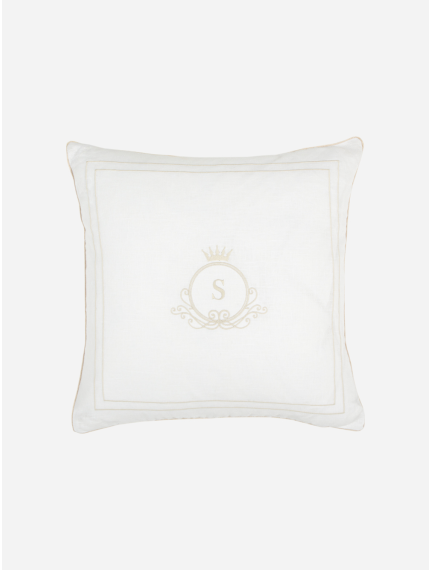  white linen pillow cover