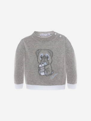 Grey Tricot Sweater
