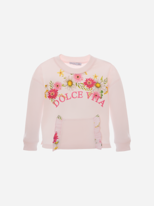 Pale Pink Interlock Sweater