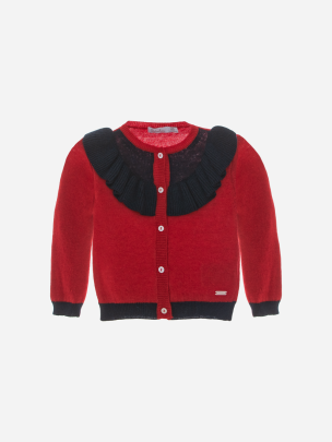 Red Knit Cardy 