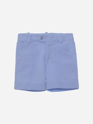 Blue twill shorts