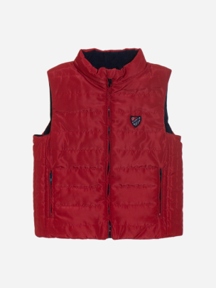 Red boys vest
