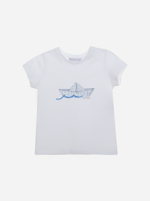 Boys t-shirt with exclusive nautical print