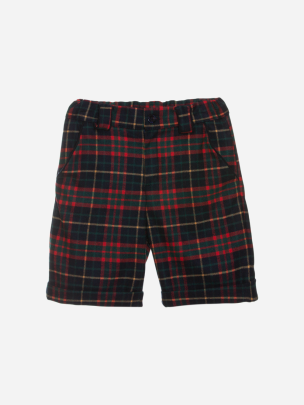 Brit tartan shorts