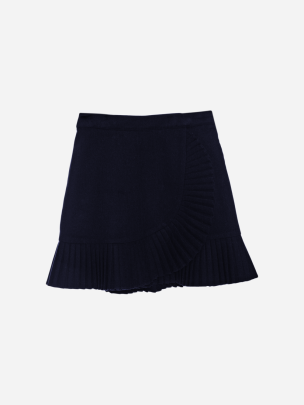 Navy Blue frill skirt