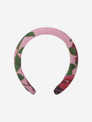 Floral printed headband