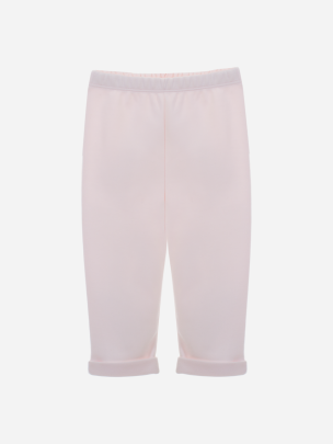 Pale pink jersey pants