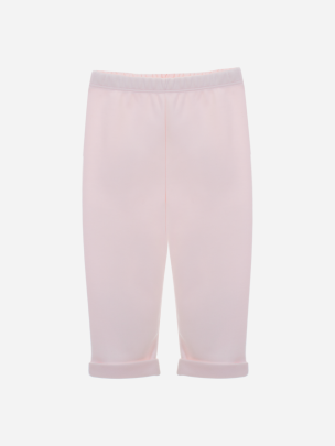 Pale pink jersey pants