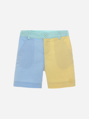 Multicolor Oxford shorts