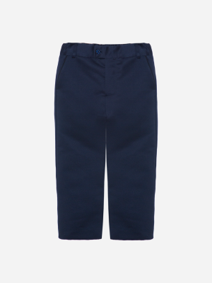 Navy Blue satin boys pants