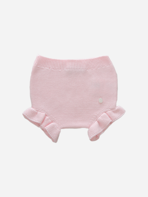 Pink knit knickers